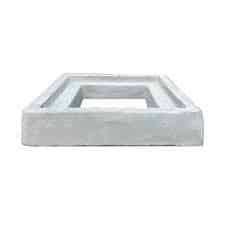 Concrete Hydrant Riser 600x450x80mm (Rebated)