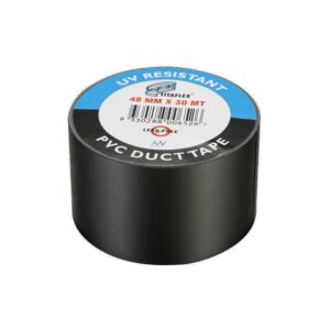 Titaflex Duct Tape Black 48mm x 30M (UV Resistant)