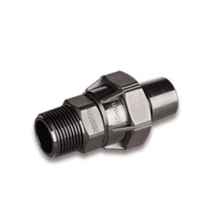 Hansen LD Poly Reducing Male Coupling 25mm x 20mm