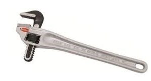 Reed Pipe Wrench Aluminium Heavy Duty Offset 14"