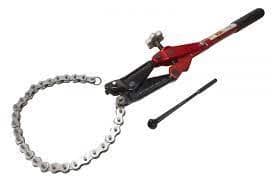 Reed Soil Pipe Cutter w Chain and Ratchet 15"