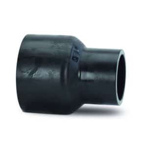 Fusion Long Reducer Spigot 75OD x 63OD PE100 SDR11