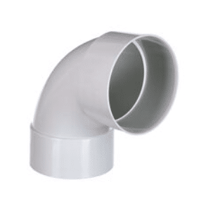 PVC DWV Bend 100mm x 88 deg