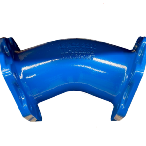 DI Flanged Bend DN80 x 45 deg