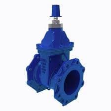 Derwent Flanged Resilient Seated Sluice Valve DN400 ACC