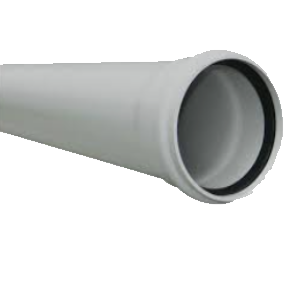 PVC DWV Pipe RRJ 225mm SN16 6M