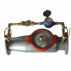 Watts S/Steel Detector Check c/w Metered Bypass 100mm Table E