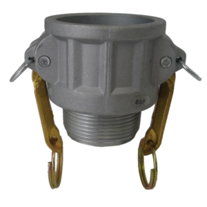 Camlock Aluminium Male Threaded Coupler 32mm
