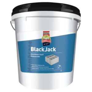 Soudal Gorilla BlackJack Bituminous Liquid Waterproof 1L