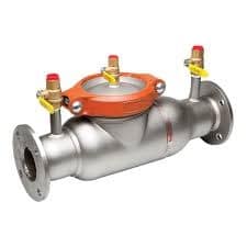 Ames S/Steel DCV with Lugged B/Fly Valves & Strainer 65mm