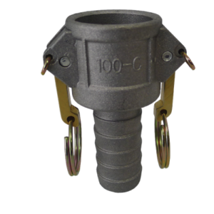 Camlock Aluminium Hose Shank Coupler 25mm