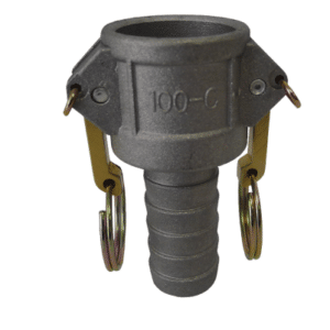 Camlock Aluminium Hose Shank Coupler 100mm