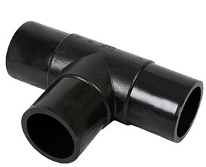 Fusion Equal Tee Long Spigot 110OD PE100 SDR11