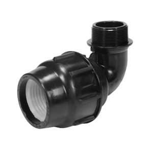 Esse MDPE Male Elbow 90 degree 50OD x 40mm BSP
