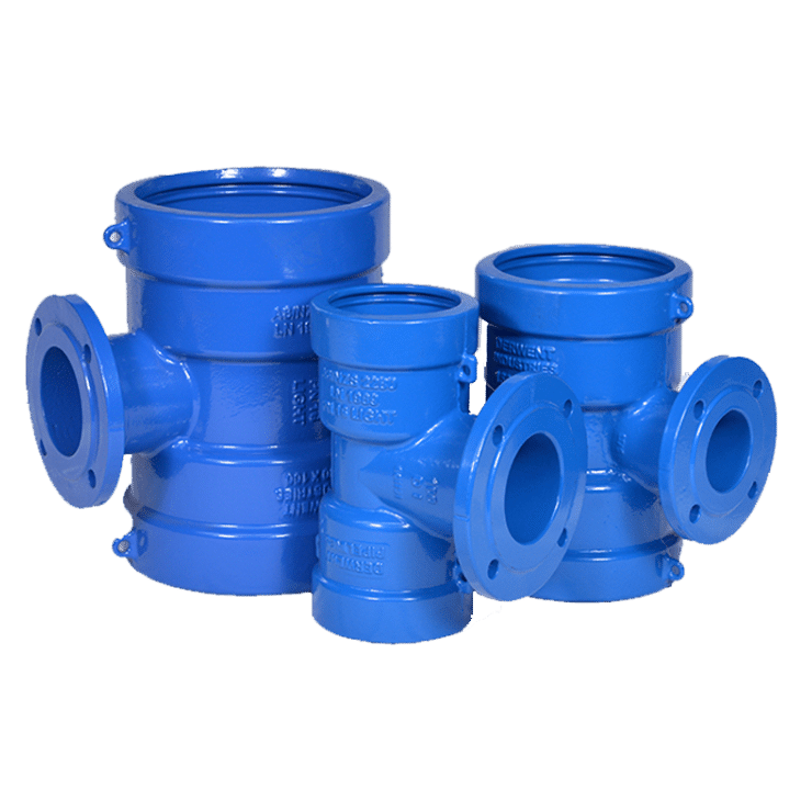 DI Socket Tee DN100