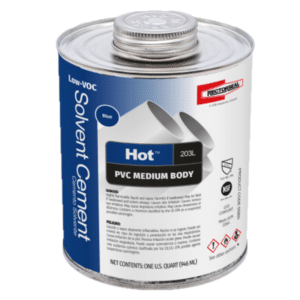Rectorseal Hot PVC Solvent 946ml (1 Quart)