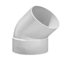 PVC DWV M/F Bend 100mm x 43 deg