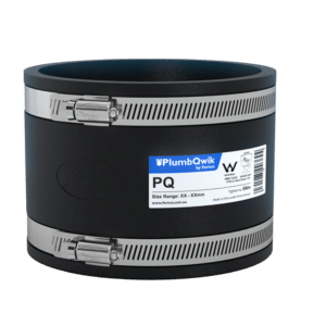 PlumbQwik Coupling 80mm PVC - PVC (75-85mm)