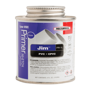 Rectorseal Purple Primer (Jim PR-1) 237ml (1/2 Pint)
