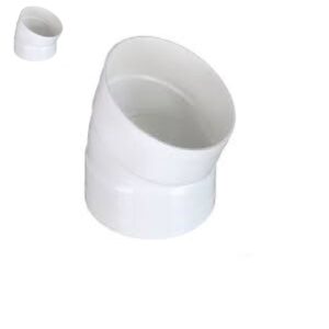 PVC Stormwater Bend 90mm x 15 deg