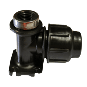MDPE Bracket Elbow 25OD x 15mm BSP