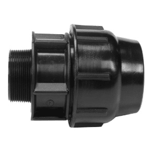 MDPE Male Coupler 25OD x 15mm BSP