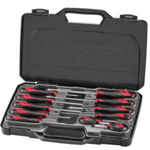Teng 11 Piece Screwdriver Set - Flat/Phillips/Pozi