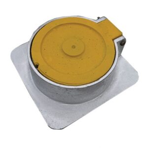 Hydroflow Hinged Toby Box - Alloy Lid 150mm Diameter 80mm High