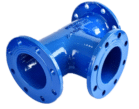 Daemco DI Flanged Tee DN100 x DN100
