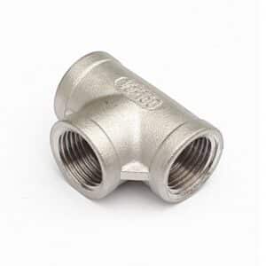 Stainless Steel Female Tee 15mm BSP