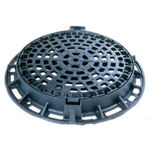 Pamrex 600 Round Safety Frame & Grate (Hinged)-400kn
