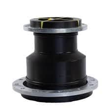 Solo PE Eccentric Reducer Flanged with S/S Rings 400mm x 180mm SDR11
