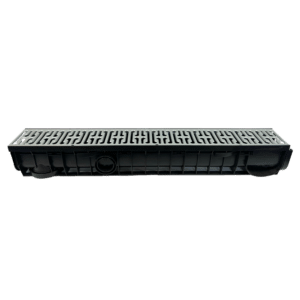 Aqualine GW Galvanised Channel & Grate 1M