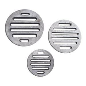 Hydroflow Alloy Round Grate Slotted 150mm